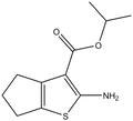 Isopropyl 2-amino-5,6-dihydro-4H-cyclopenta-[b]thiophene-3-carboxylate 500mg