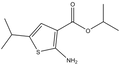 Isopropyl 2-amino-5-isopropylthiophene-3-carboxylate 500mg