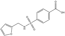 4-[(Furan-2-ylmethyl)-sulfamoyl]benzoic acid, 500mg