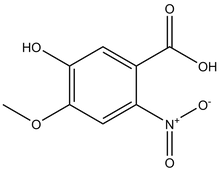 5-Hydroxy-4-methoxy-2-nitrobenzoic acid 500mg