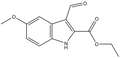 Ethyl 3-formyl-5-methoxy-1H-indole-2-carboxylate 500mg