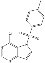 4-Chloro-5-tosyl-5H-pyrrolo[3,2-d]pyrimidine 250mg