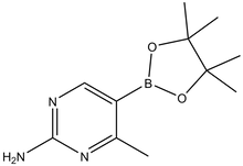 4-Methyl-5-(4,4,5,5-tetramethyl-1,3,2-dioxaborolan-2-yl)pyrimidin-2-amine 1g