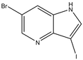 6-Bromo-3-iodo-1H-pyrrolo[3,2-b]pyridine, 100mg