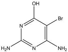 2,6-Diamino-5-bromopyrimidin-4-ol, 500mg