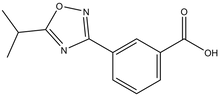 3-(5-Isopropyl-1,2,4-oxadiazol-3-yl)benzoic acid 500mg