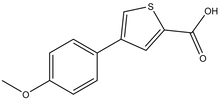 4-(4-Methoxyphenyl)thiophene-2-carboxylic acid, 500mg