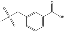 3-Methanesulfonylmethyl-benzoic acid 500mg