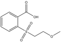 2-[(2-Methoxyethyl)sulfonyl]benzoic acid 500mg