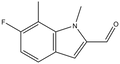 6-Fluoro-1,7-dimethyl-1H-indole-2-carbaldehyde 500mg