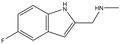 [(5-Fluoro-1H-indol-2-yl)methyl]-methylamine 500mg