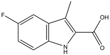 5-Fluoro-3-methyl-1H-indole-2-carboxylic acid 500mg