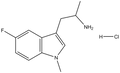 2-(5-Fluoro-1-methyl-1H-indol-3-yl)-1-methyl-ethylamine hydrochloride 500mg
