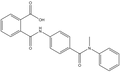 2-({4-[(Methylanilino)carbonyl]anilino}carbonyl)-benzoic acid 500mg