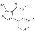 Methyl 2-amino-4-(3-methylphenyl)thiophene-3-carboxylate 500mg