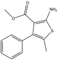 Methyl 2-amino-5-methyl-4-phenylthiophene-3-carboxylate 500mg