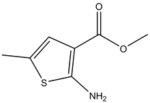 Methyl 2-amino-5-methylthiophene-3-carboxylate, 500mg