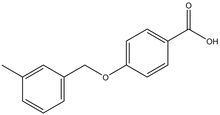 4-[(3-Methylbenzyl)oxy]benzoic acid, 500mg