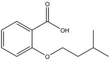 2-(3-Methylbutoxy)benzoic acid 500mg
