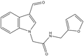 2-(3-Formyl-indol-1-yl)-N-furan-2-ylmethyl-acetamide 500mg