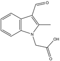 (3-Formyl-2-methyl-indol-1-yl)-acetic acid 500mg