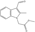 (3-Formyl-2-methyl-indol-1-yl)-acetic acid methyl ester 500mg