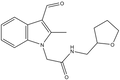 2-(3-Formyl-2-methyl-indol-1-yl)-N-(tetrahydro-furan-2-ylmethyl)-acetamide 500mg