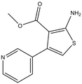Methyl 2-amino-4-pyridin-3-ylthiophene-3-carboxylate 500mg