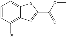 Methyl 4-bromo-1-benzothiophene-2-carboxylate, 1g