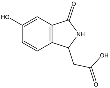 (5-Hydroxy-3-oxo-2,3-dihydro-1H-isoindol-1-yl)-acetic acid, 500mg