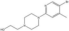 2-[4-(5-Bromo-4-methyl-2-pyridinyl)-1-piperazinyl]-1-ethanol 500mg