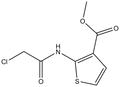 Methyl 2-[(chloroacetyl)amino]thiophene-3-carboxylate 500mg