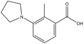 2-Methyl-3-pyrrolidin-1-yl-benzoic acid, 500mg