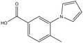4-Methyl-3-pyrrol-1-yl-benzoic acid 500mg