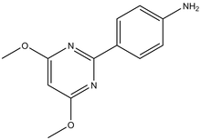 4-(4,6-Dimethoxypyrimidin-2-yl)aniline 500mg