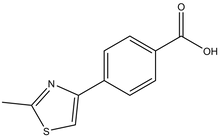 4-(2-Methyl-thiazol-4-yl)-benzoic acid, 500mg