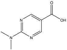 2-Dimethylamino-pyrimidine-5-carboxylic acid 500mg