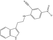 2-{[2-(1H-Indol-3-yl)ethyl]amino}-5-nitrobenzonitrile, 500mg