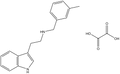 [2-(1H-Indol-3-yl)-ethyl]-(3-methyl-benzyl)-amine oxalate 500mg