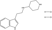 [2-(1H-Indol-3-yl)-ethyl]-piperidin-4-ylamine dihydrochloride, 500mg