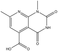 1,7-Dimethyl-2,4-dioxo-1,2,3,4-tetrahydro-pyrido[2,3-d]pyrimidine-5-carboxylic acid, 500mg