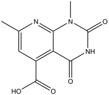 1,7-Dimethyl-2,4-dioxo-1,2,3,4-tetrahydro-pyrido[2,3-d]pyrimidine-5-carboxylic acid, 500mg