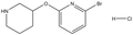 2-Bromo-6-(3-piperidinyloxy)pyridine hydrochloride 500mg