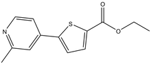 5-(2-Methyl-pyridin-4-yl)-thiophene-2-carboxylic acid ethyl ester 1g