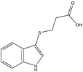 3-(1H-Indol-3-ylsulfanyl)-propionic acid, 500mg