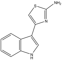 4-(1H-Indol-3-yl)-thiazol-2-ylamine, 500mg