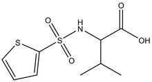 3-Methyl-2-(thiophene-2-sulfonylamino)-butyric acid 500mg