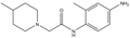 N-(4-Amino-2-methyl-phenyl)-2-(4-methyl-piperidin-1-yl)-acetamide 500mg