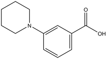 3-Piperidin-1-yl-benzoic acid 500mg