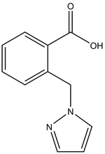 2-Pyrazol-1-ylmethyl-benzoic acid, 500mg
